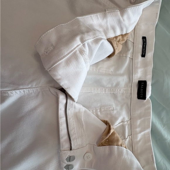 Talbots wide leg jeans- like new!!! Size 12P! - Picture 3 of 6